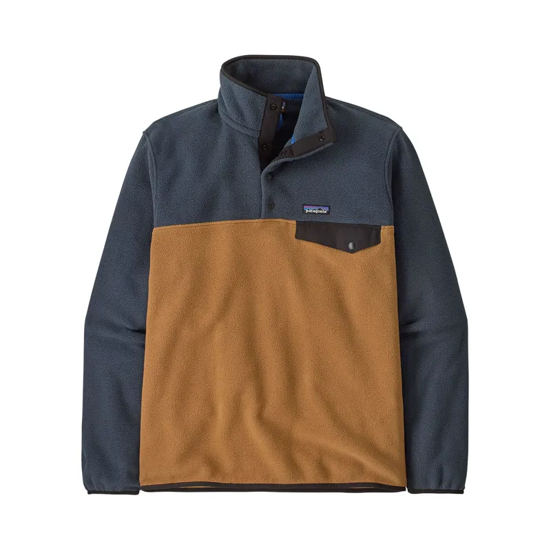 Patagonia Men's Lightweight Synchilla Snap-T Pullover Deer Brown