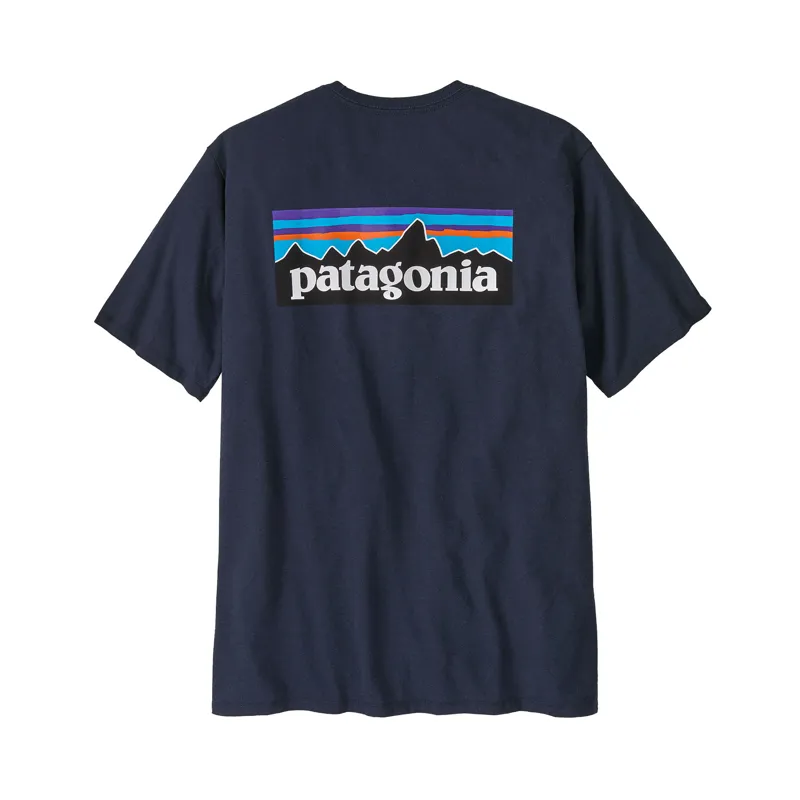 Patagonia Men's P-6 Logo Responsibili-Tee New Navy