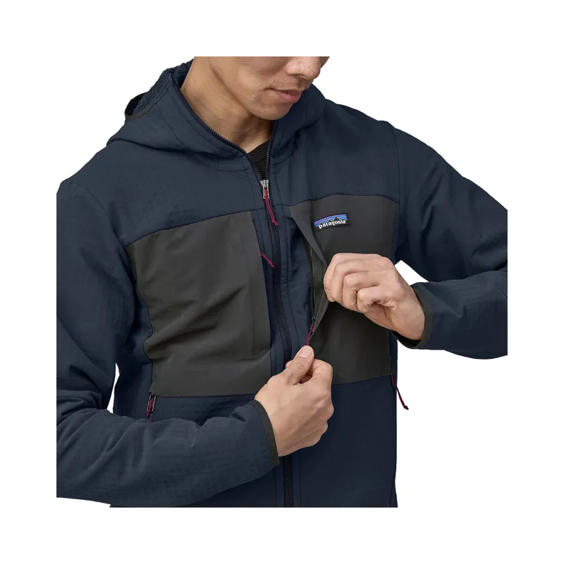 Patagonia Men's R2 TechFace Hoodie Marlow Brown-2