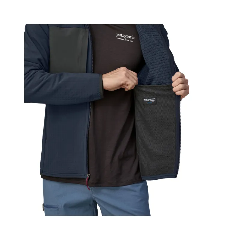 Patagonia Men's R2 TechFace Hoodie Marlow Brown-1