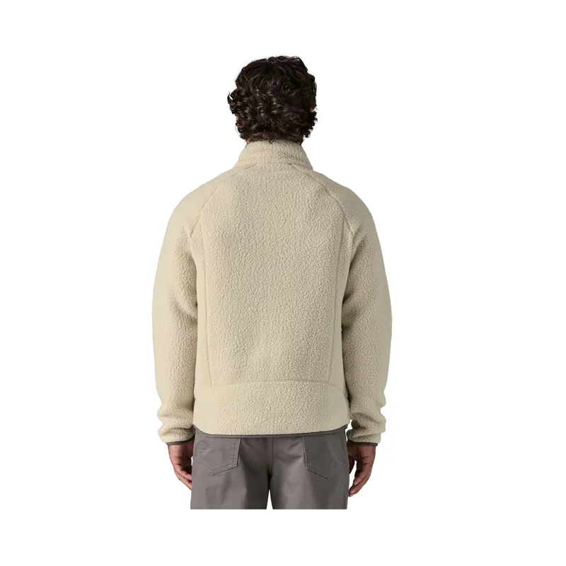 Patagonia Men's Retro Pile Fleece Jacket Dried Vanilla-2