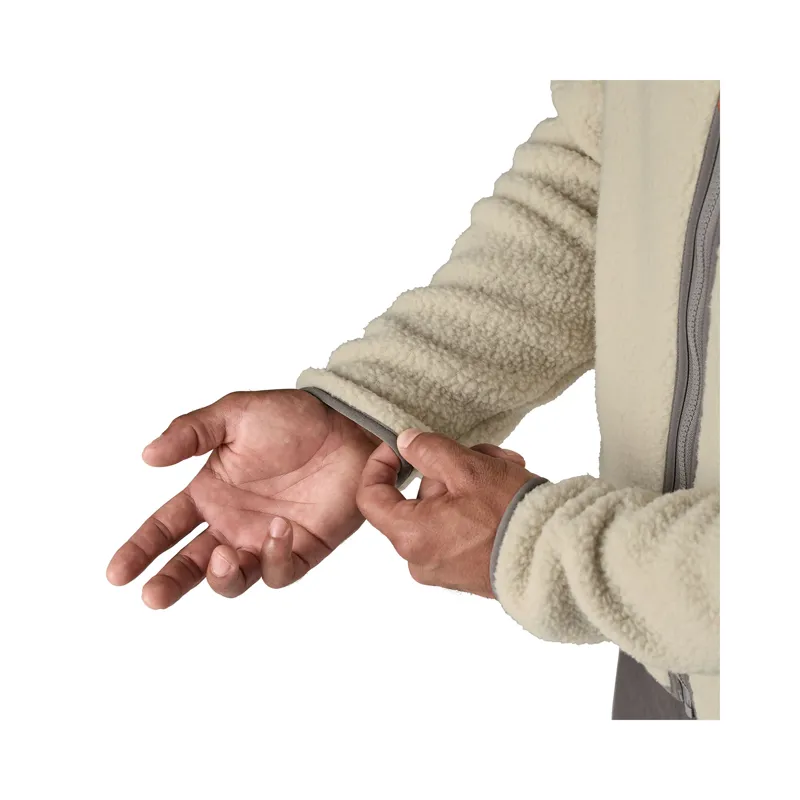 Patagonia Men's Retro Pile Fleece Jacket Dried Vanilla-6