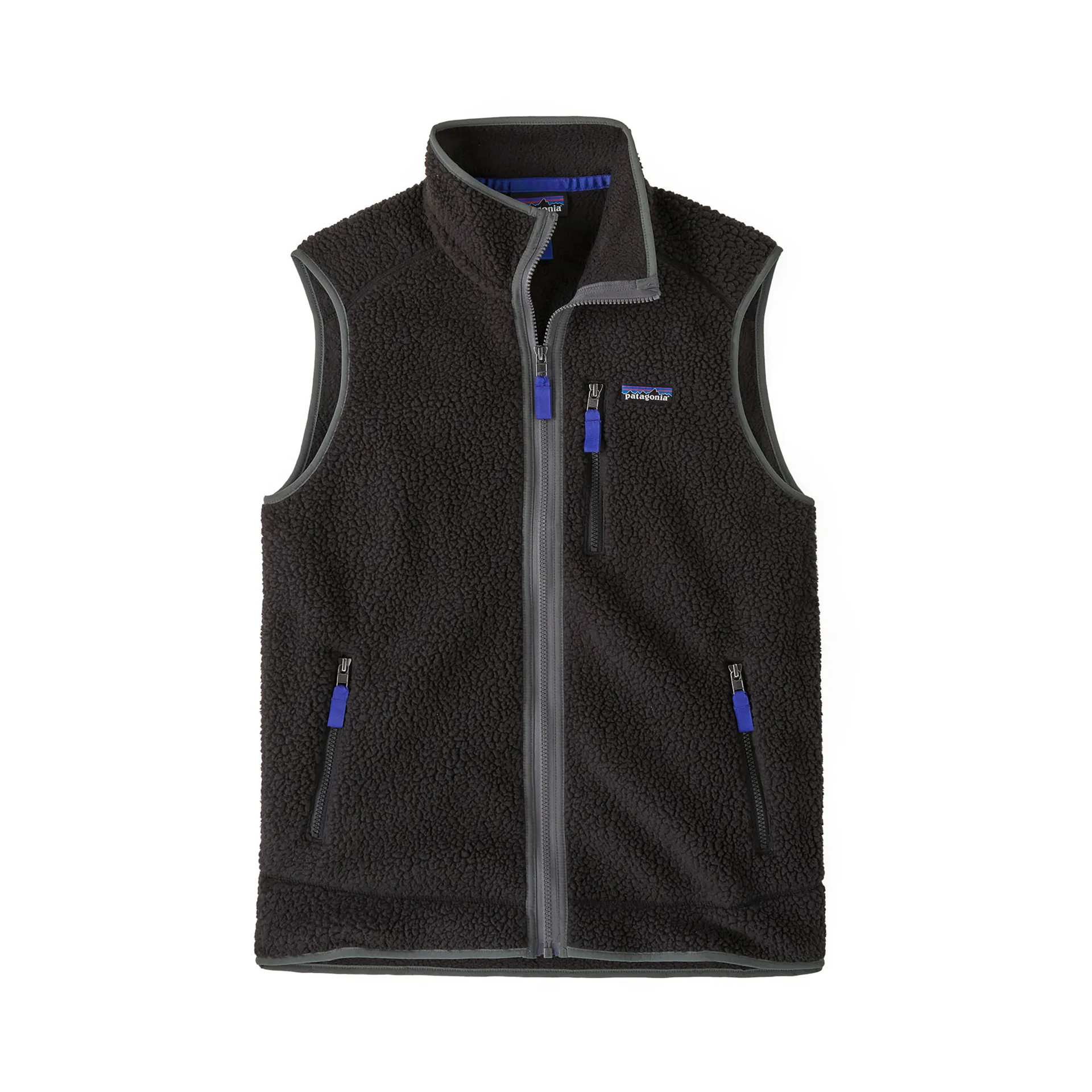 Patagonia Men's Retro Pile Vest Black/Forge Grey