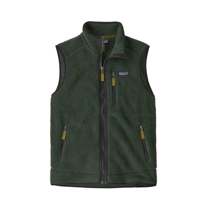 Patagonia Men's Retro Pile Vest Old Growth Green