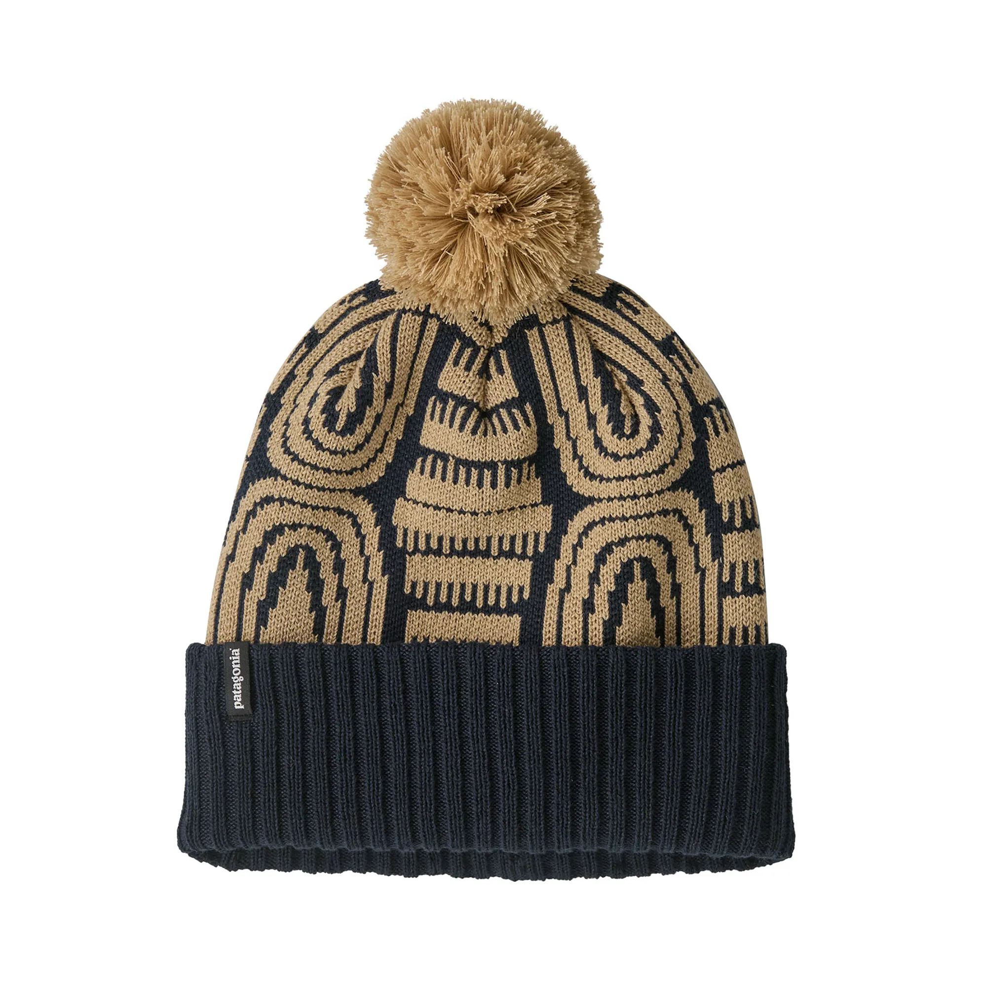 Patagonia Powder Town Beanie Flow Sunken Blue