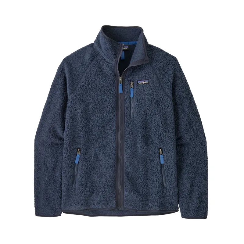Patagonia Men's Retro Pile Fleece Jacket New Navy/Sunken Blue