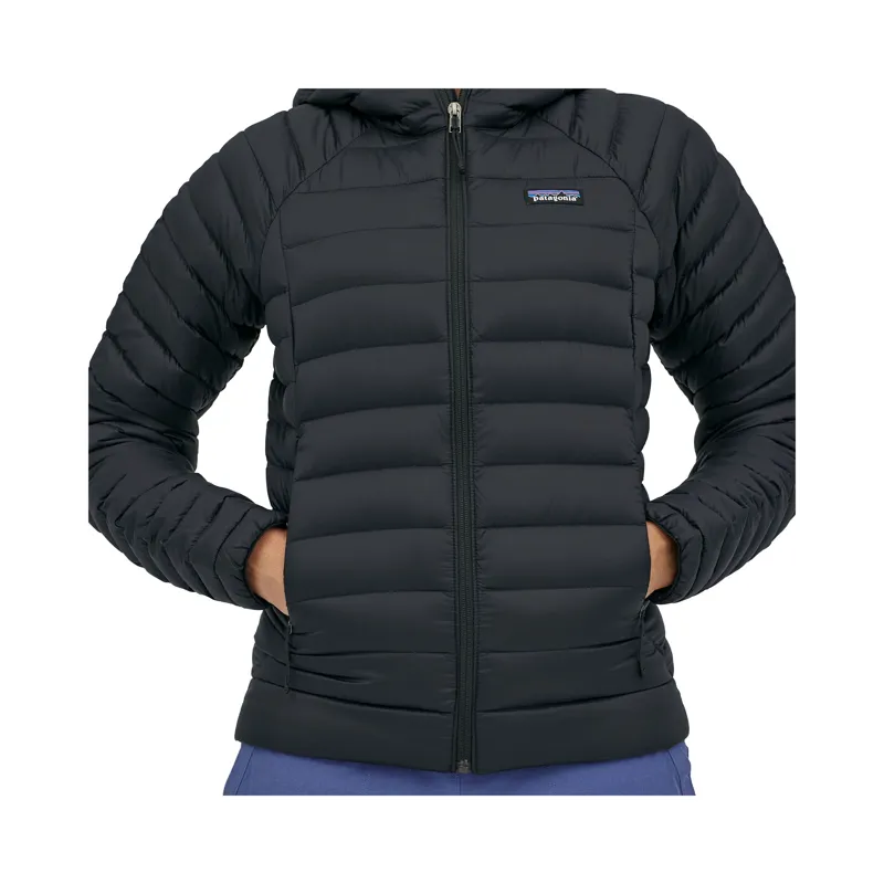 Patagonia Women's Down Sweater Hoodie Black-3