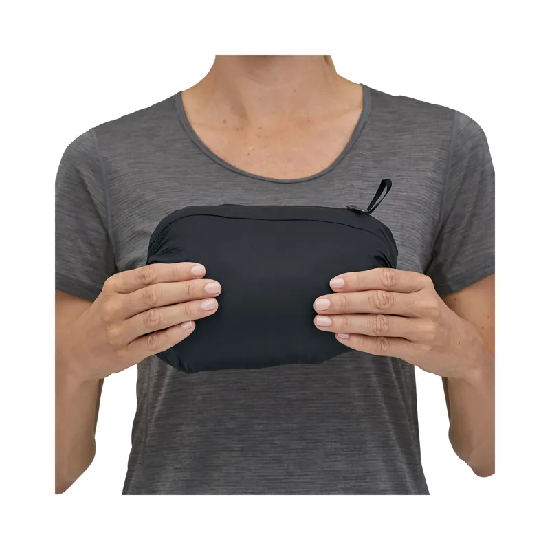 Patagonia Women's Down Sweater Hoodie Black-2