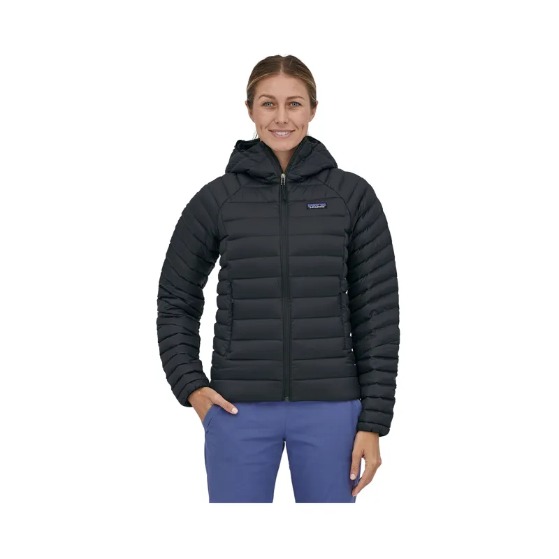 Patagonia Women's Down Sweater Hoodie Black-9