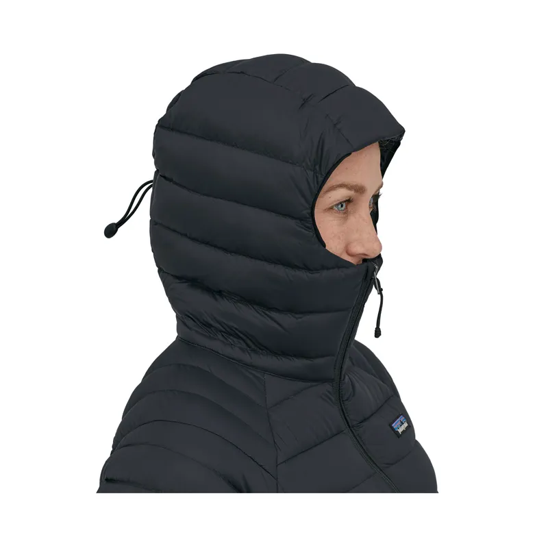 Patagonia Women's Down Sweater Hoodie Black-5