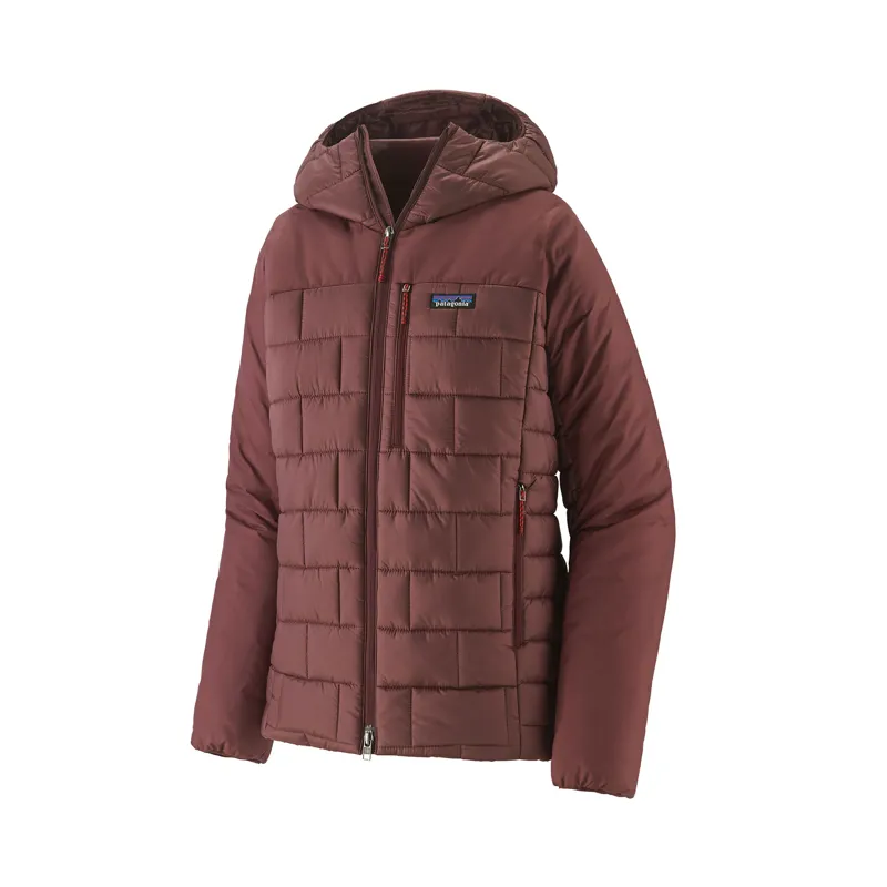 Patagonia Women's Hi-Loft Nano Puff Hoodie Dark Ruby