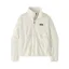 Patagonia Women's Micro D Zip Fleece Pullover Birch White
