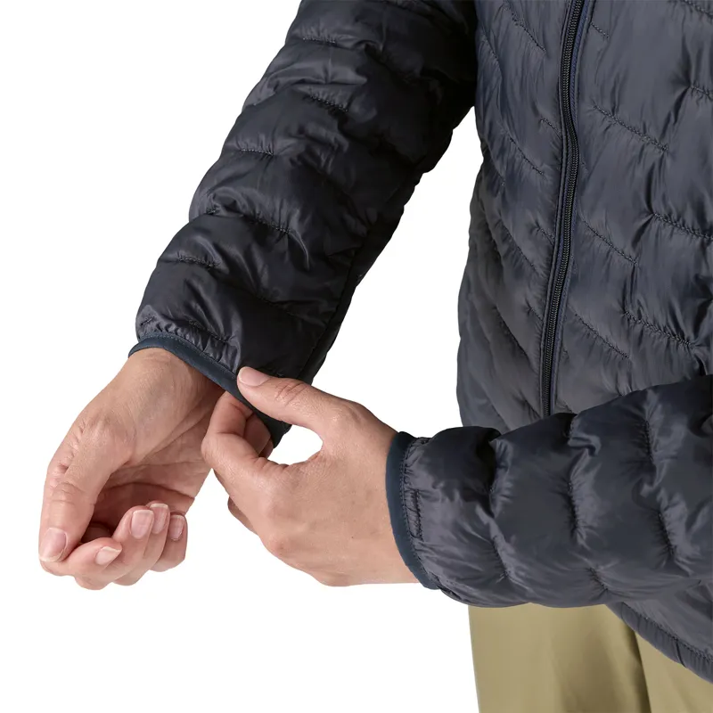 Patagonia Women's Micro Puff Hoodie Cascade Green-5