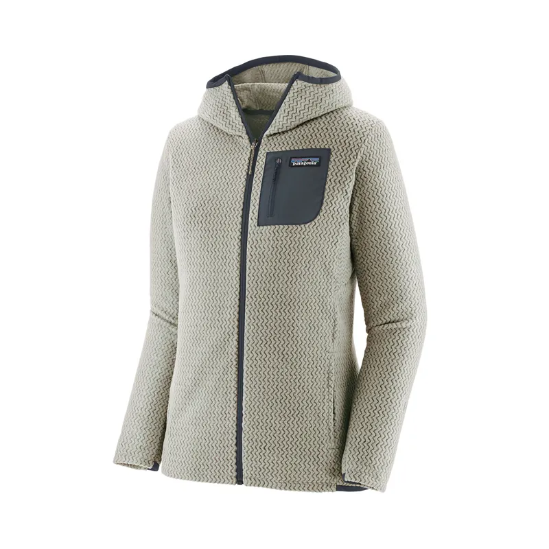 Patagonia Women's R1 Air Full-Zip Hoodie Wool White