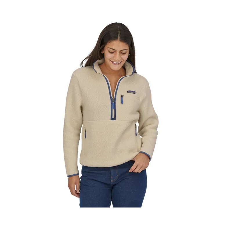 Patagonia Women's Retro Pile Fleece Marsupial Natural-1