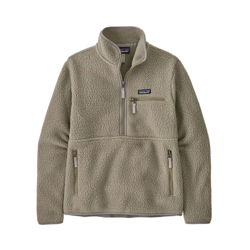 Patagonia Women's Retro Pile Fleece Marsupial River Rock Green