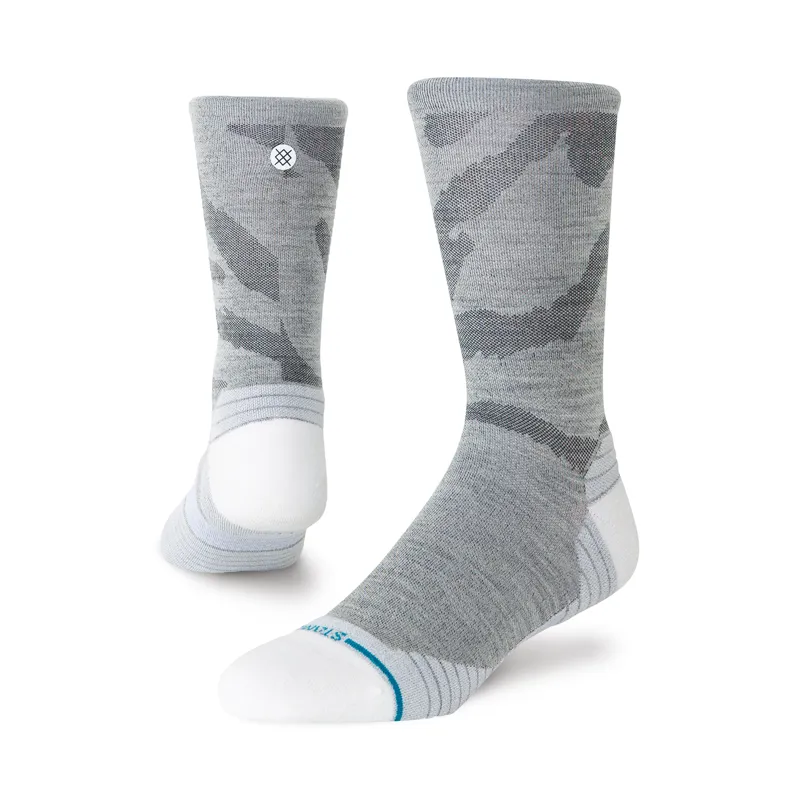 Stance Digi Dash Light Wool Crew Socks White