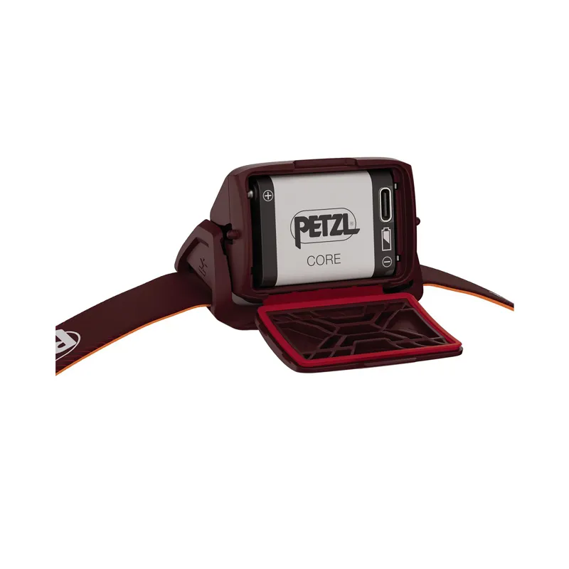 Petzl Actik Core Headtorch Red-3