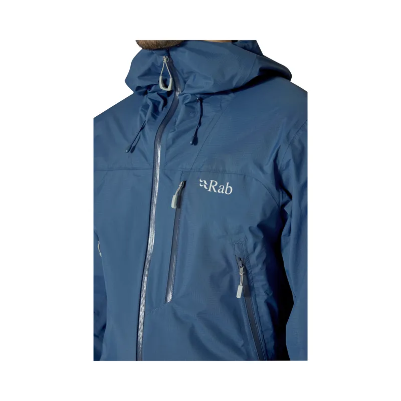 Rab Men's Downpour Mountain Jacket Maya Blue-9