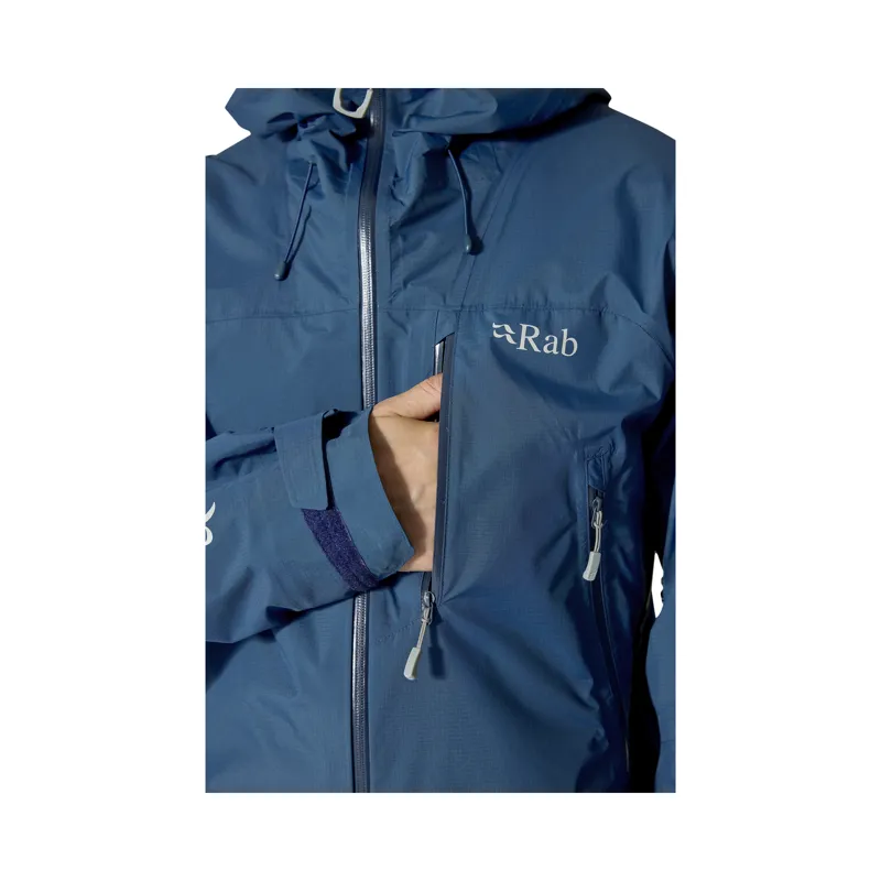 Rab Men's Downpour Mountain Jacket Maya Blue-10