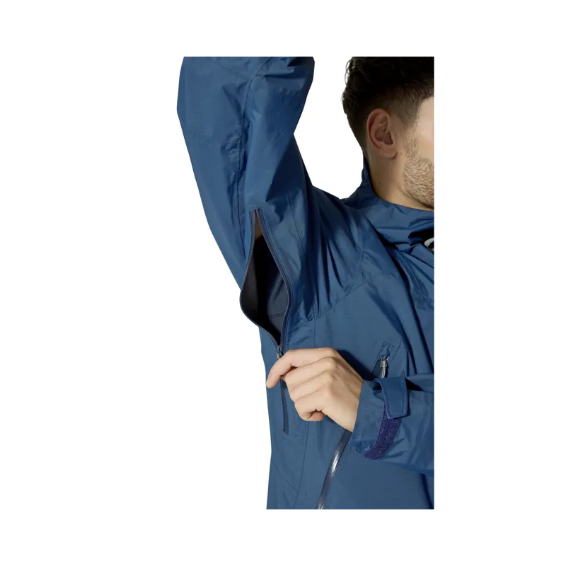 Rab Men's Downpour Mountain Jacket Tempest Blue-10