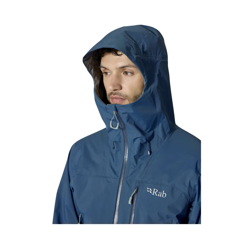 Rab Men's Downpour Mountain Jacket Maya Blue-6