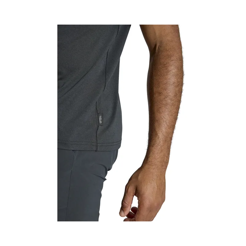 Rab Men's Mantle Ridge Tee Ebony-6