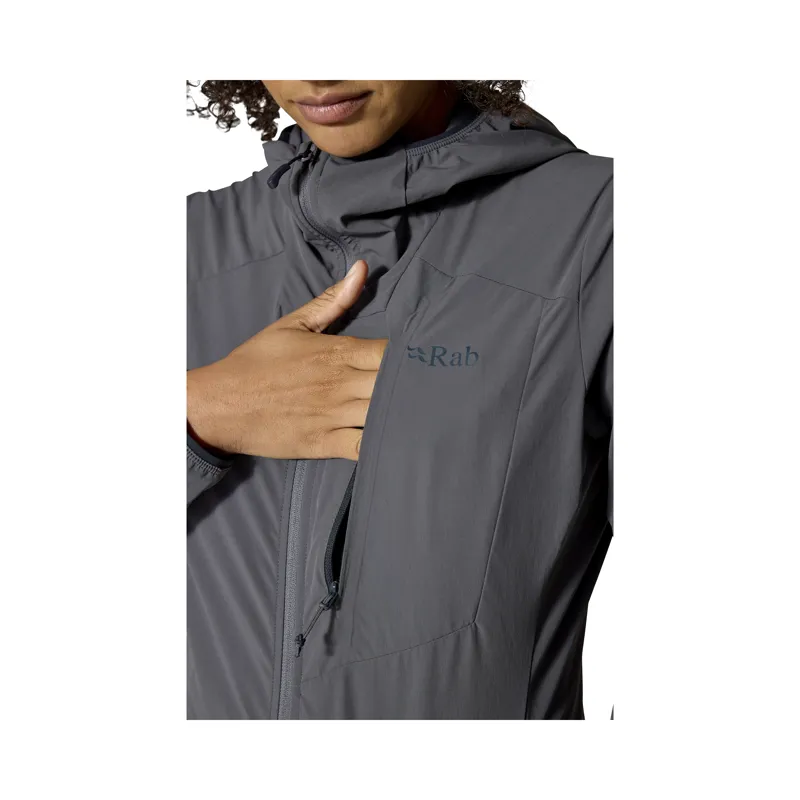 Rab Women's Borealis Alpine Hooded Jacket Citadel-4