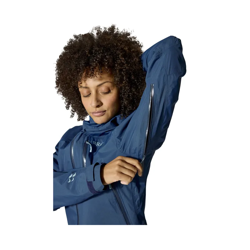 Rab Women's Downpour Mountain Jacket Mulberry-5