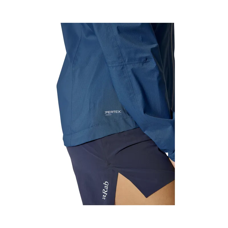 Rab Women's Downpour Trail Light Jacket Plum-12