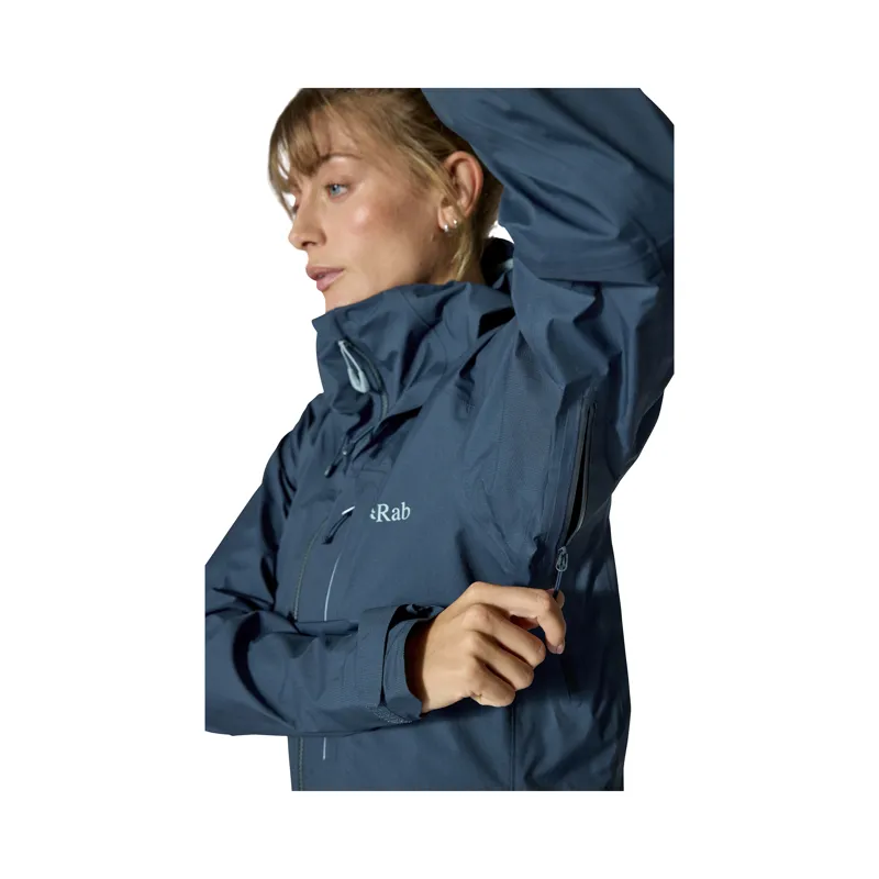 Rab Women's Firewall Alpine Jacket Tempest Blue-10