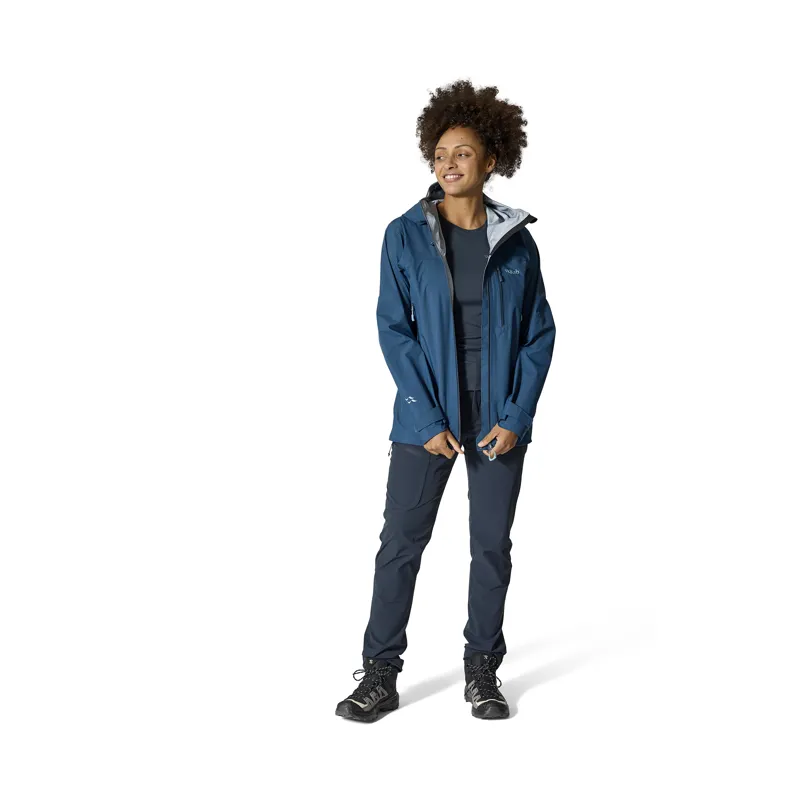 Rab Women's Firewall Mountain Jacket Tempest Blue-3