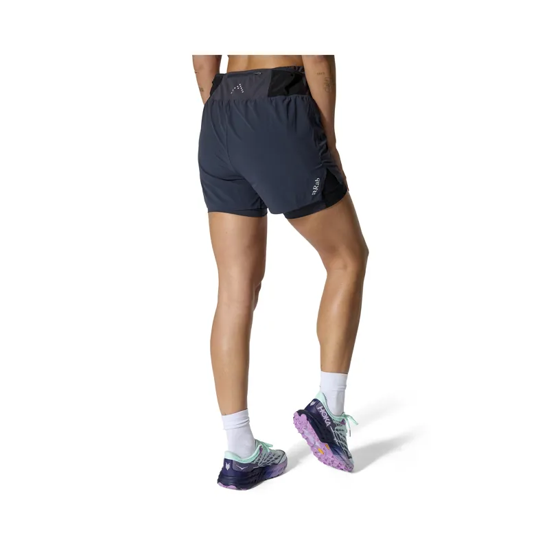 Rab Women's Talus 2 in 1 Shorts Ebony-5