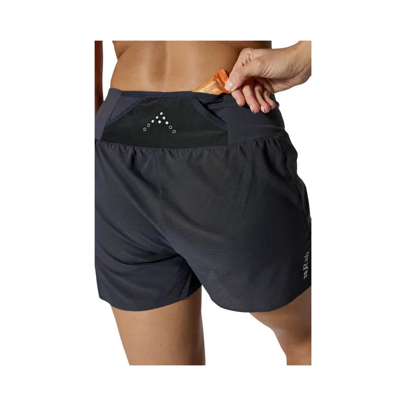 Rab Women's Talus Light Shorts Ebony-7