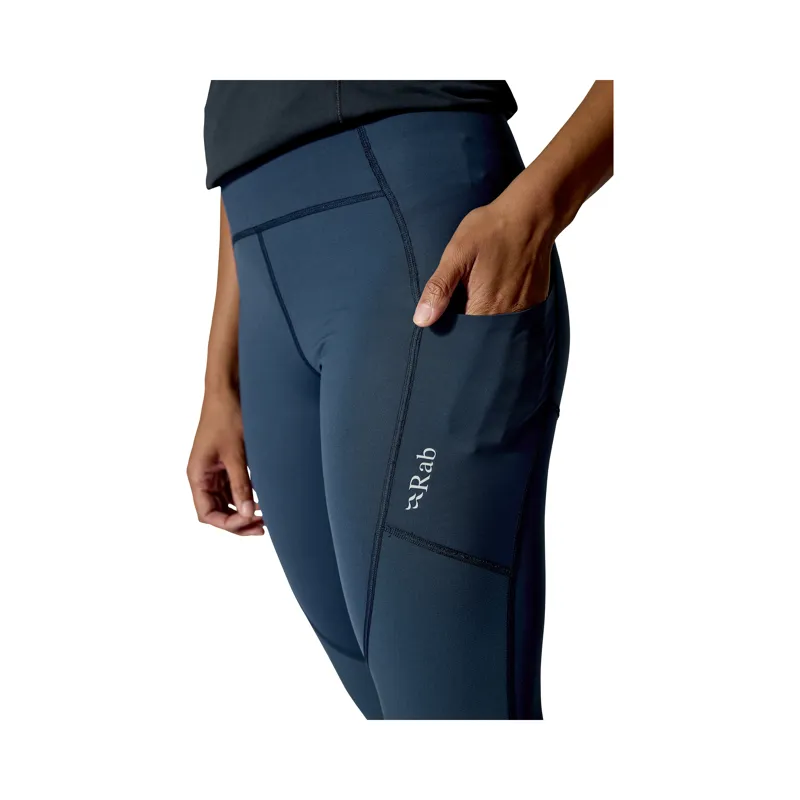 Rab Women's Torque Tights Tempest Blue-5