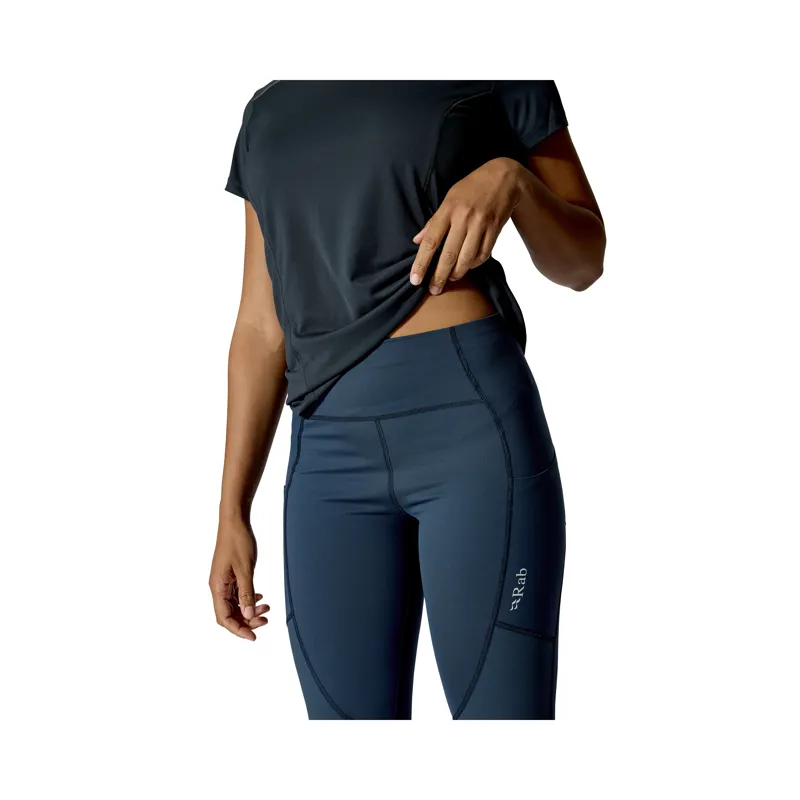 Rab Women's Torque Tights Tempest Blue-6