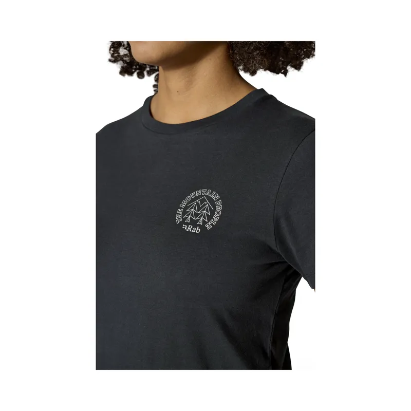 Rab Women's Tuku Cirque Tee Beluga-6