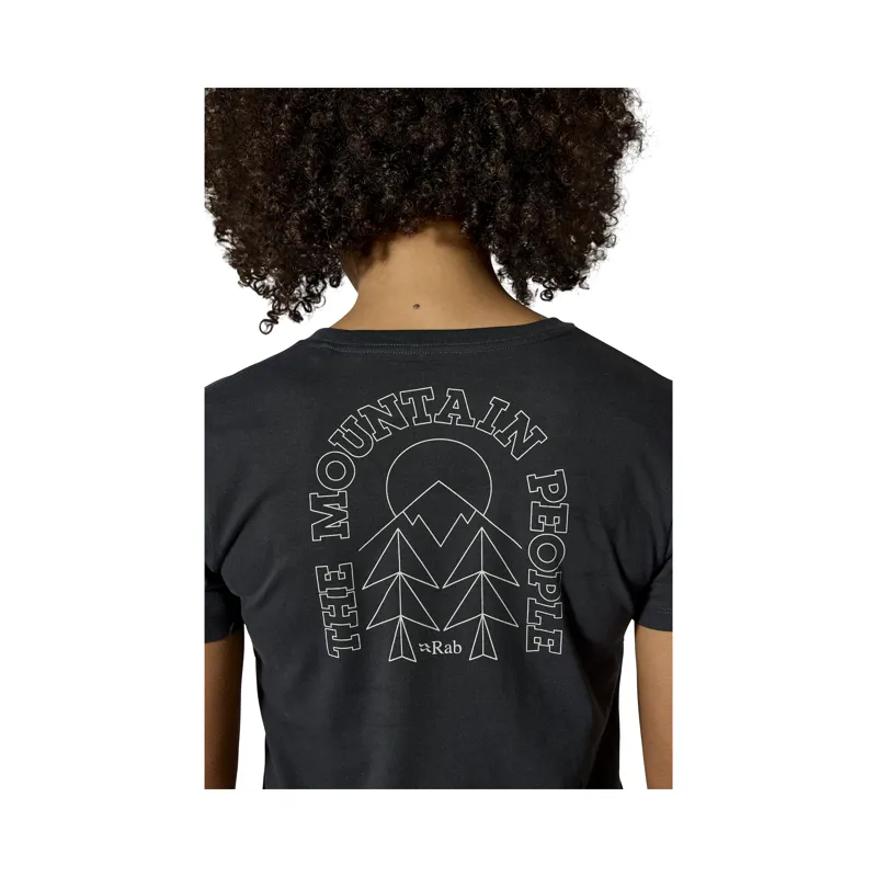 Rab Women's Tuku Cirque Tee Beluga-7