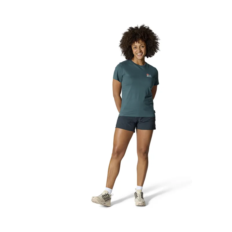 Rab Women's Tuku Vista Tee Orion Blue-5