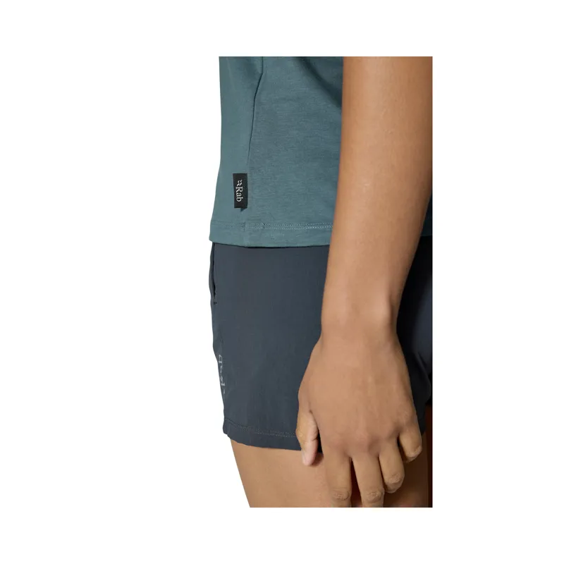 Rab Women's Tuku Vista Tee Orion Blue-8