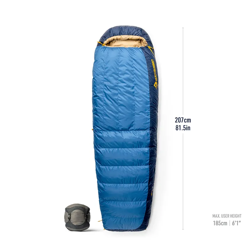Sea to Summit Circuit Down -1C/30F Regular Sleeping Bag Dark Blue-2