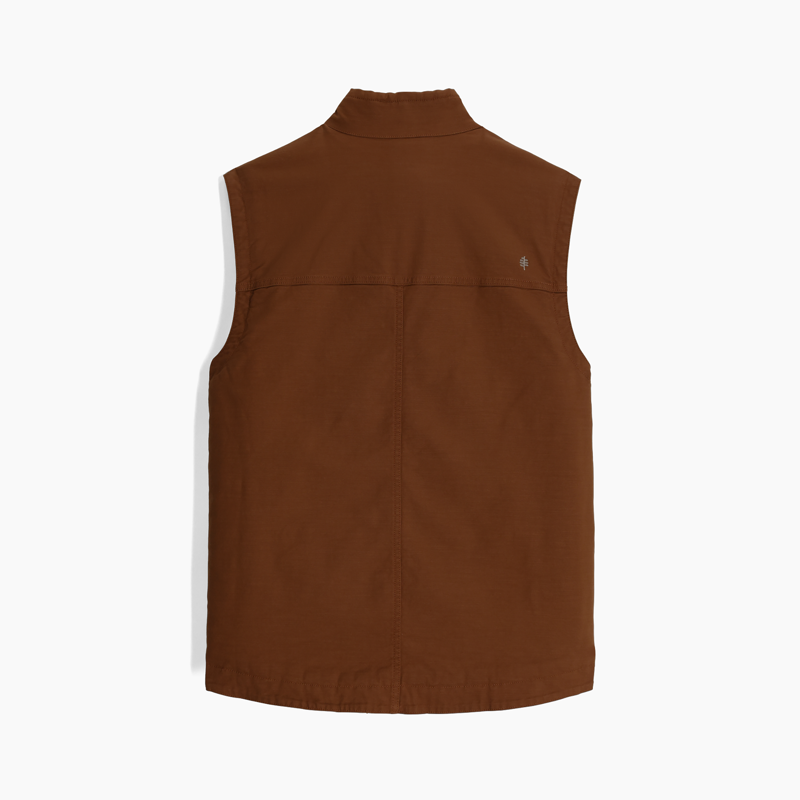 Royal Robbins Men's El Cap Canvas Vest Saddle-1