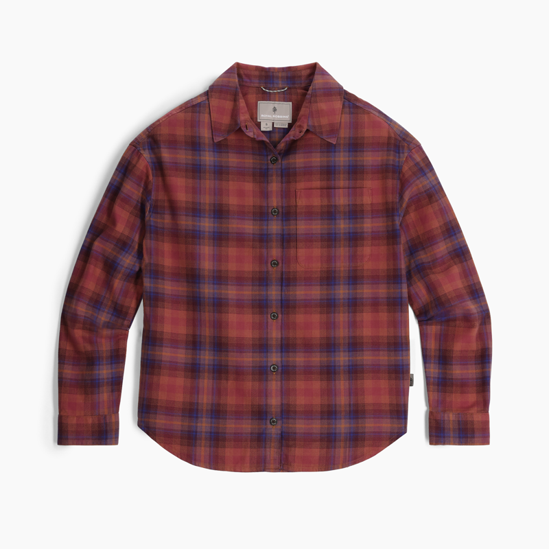 Royal Robbins Women's Lieback Overshirt Wild Rhubarb Dipsea Pld