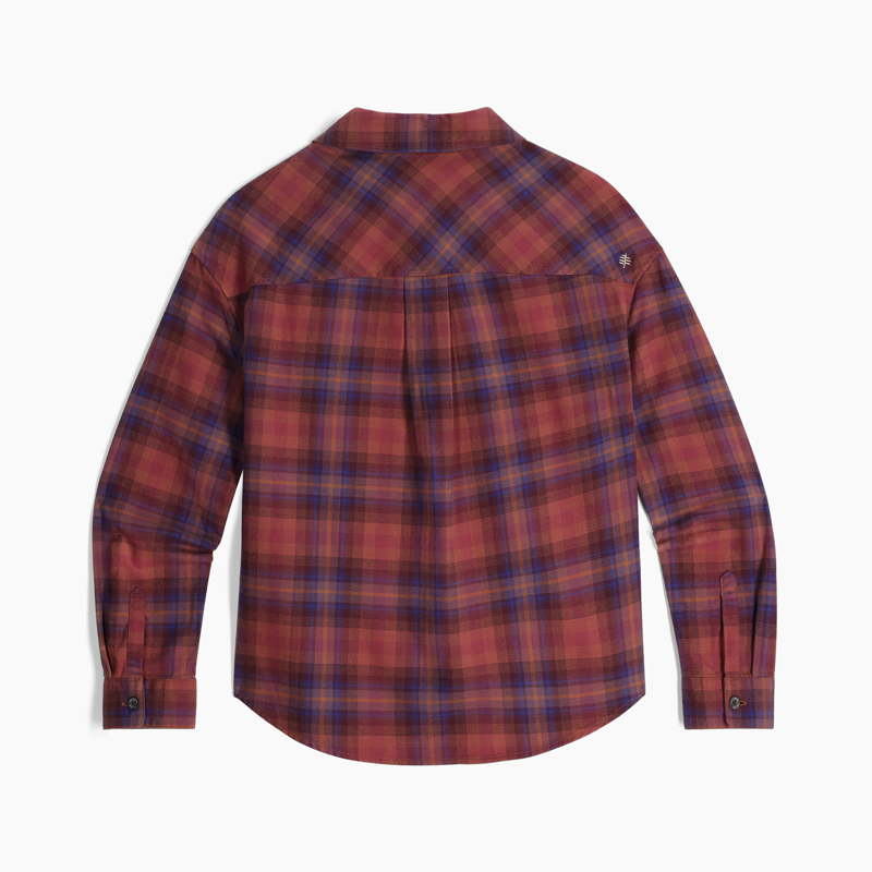 Royal Robbins Women's Lieback Overshirt Wild Rhubarb Dipsea Pld-1