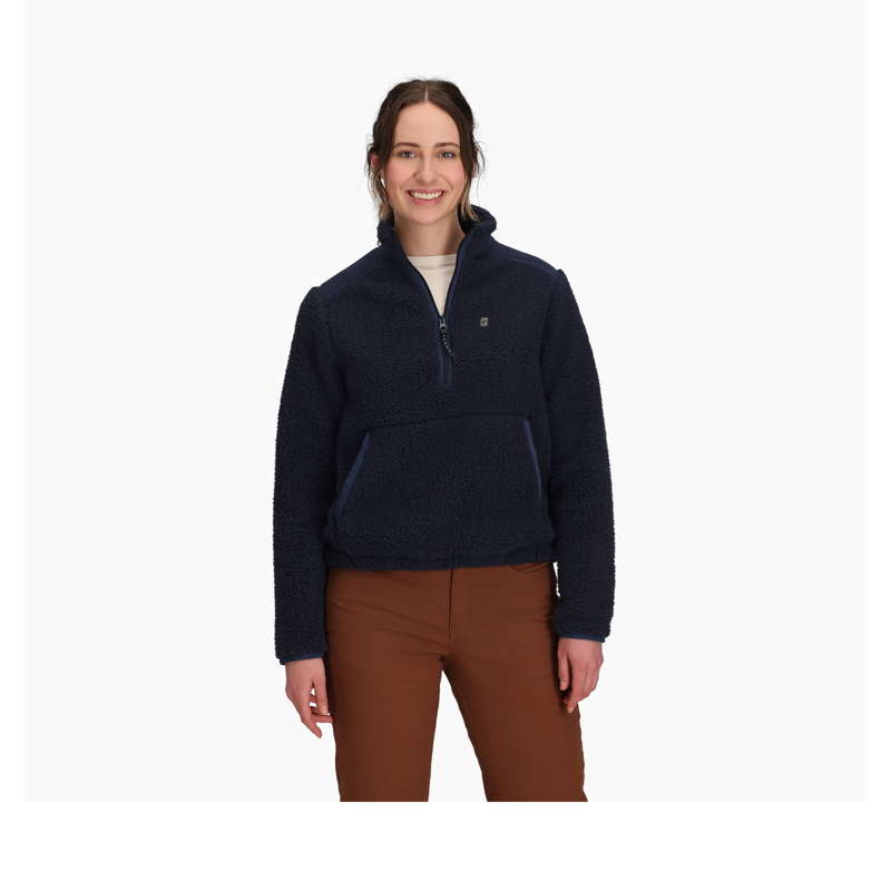 Royal Robbins Women's Palisades 1/2 Zip Naval-4