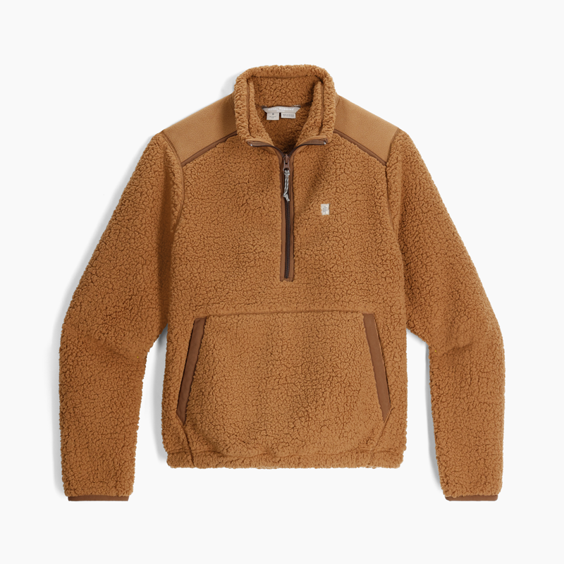 Royal Robbins Women's Palisades 1/2 Zip Tawny