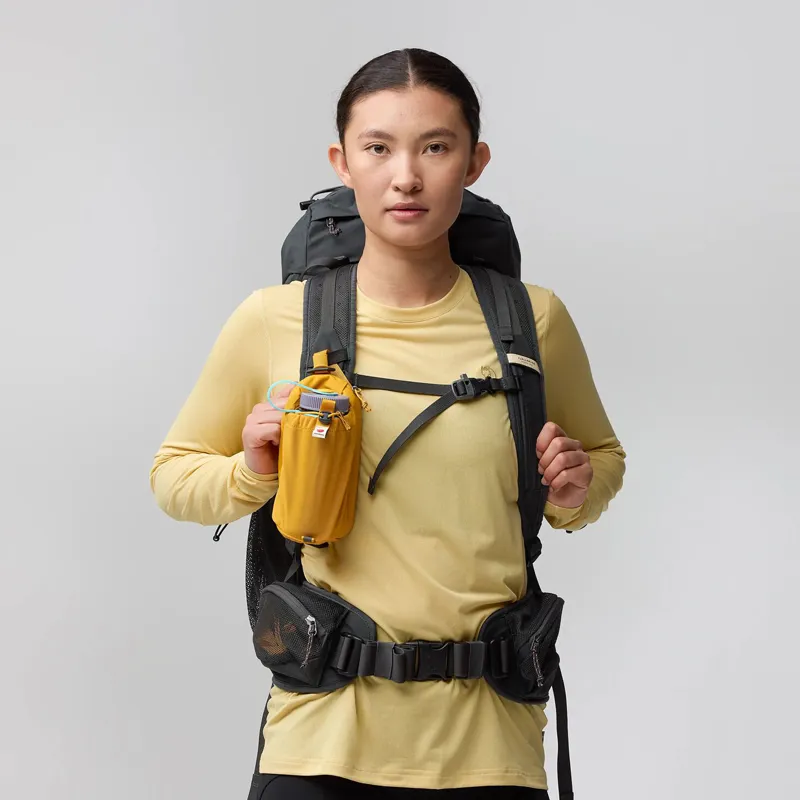 Fjallraven Abisko Bottle Pocket Mustard-4