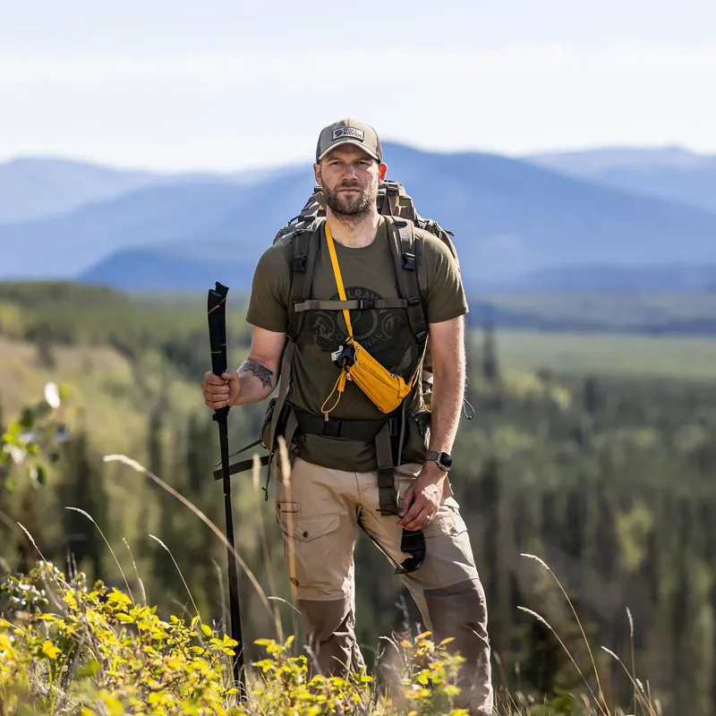 Fjallraven Abisko Bottle Pocket Mustard-6