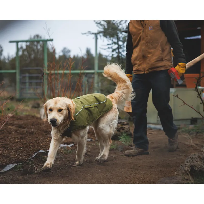 Ruffwear Overcoat Fuse Insulated Vest Cedar Green-12