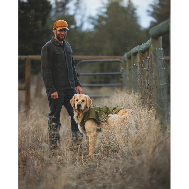 Ruffwear Overcoat Fuse Insulated Vest Cedar Green-13